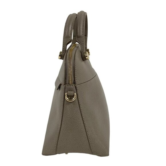 FURLA Piper Gray Leather Handbag - Picture 2 of 10